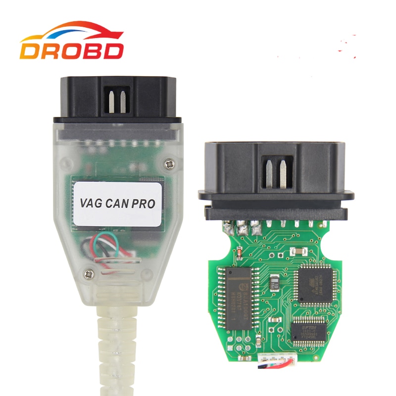 VAG CAN PRO V5.5.1 FTDI FT245RL VCP OBD2 ĳ VCDS   ̽  Can Bus UDS K Line Works for AUDI/VW
